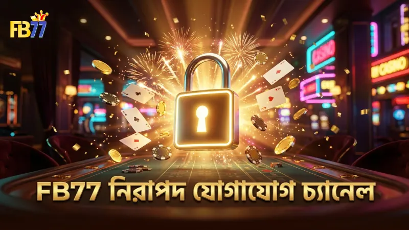যোগাযোগ করুন আমাদের সাপোর্ট টিমের সাথে দ্রুত সমাধানের জন্য 2 নিরাপদ যোগাযোগের জন্য FB77 ভেরিফায়েড চ্যানেল ব্যবহার করুন
