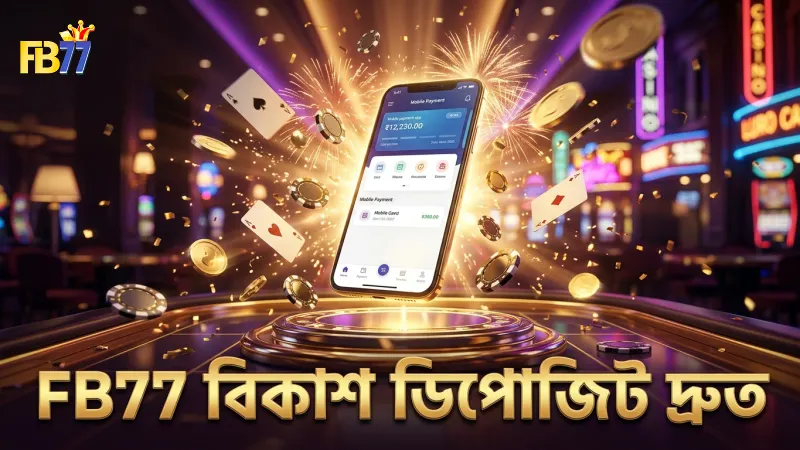 FB77 ডিপোজিটের জন্য বিকাশ ব্যবহার করে দ্রুত লেনদেন সম্পন্ন করুন