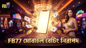 FB77 অ্যাপ দিয়ে মোবাইল থেকে নিরাপদ বেটিং