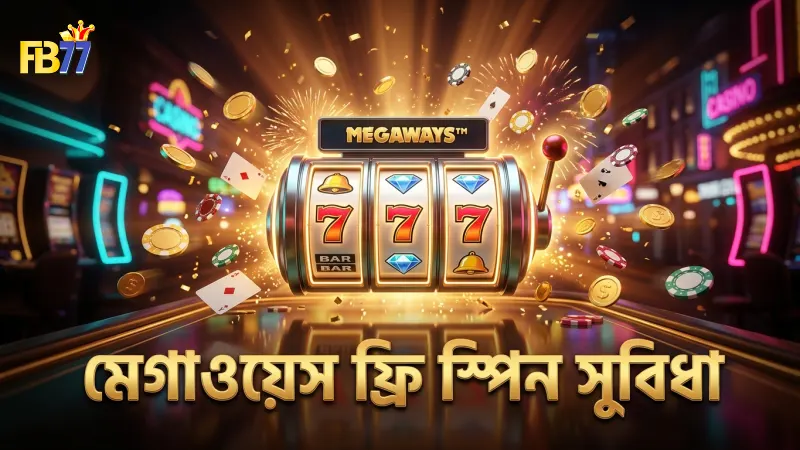 মেগাওয়েস ফিচার ফ্রি স্পিনে বড় জয়ের সুযোগ বাড়ায়