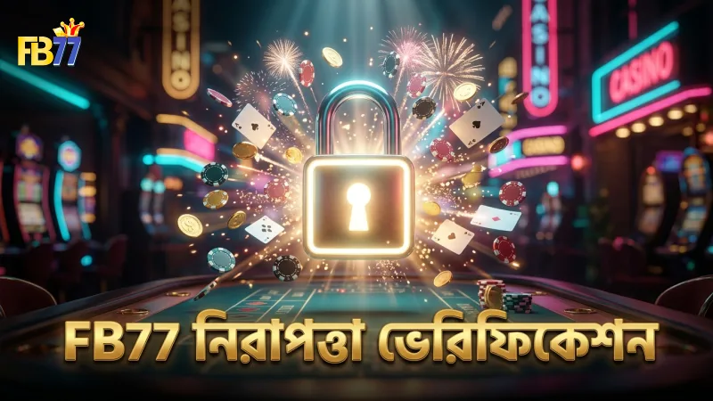 FB77 এর নিরাপত্তা ও ভেরিফিকেশন প্রযুক্তির প্রতিফলন।