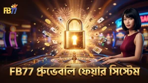 FB77 এর প্রুভেবলি ফেয়ার সিস্টেম নিশ্চিত করে খেলার স্বচ্ছতা