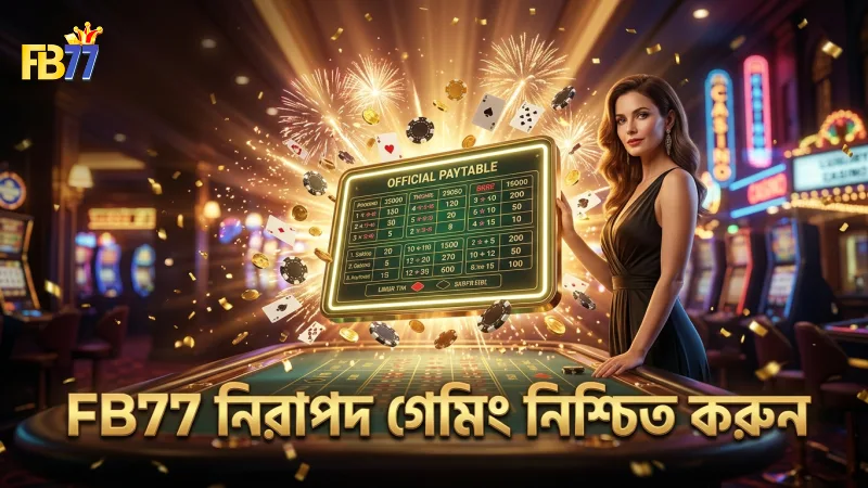 FB77 এ অফিসিয়াল পে-টেবিল যাচাই করে নিরাপদ গেমিং নিশ্চিত করুন