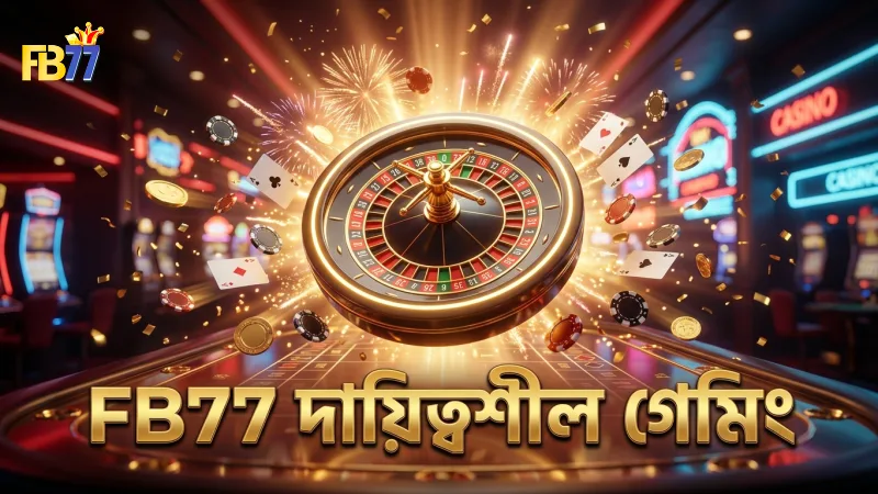 শর্তাবলী মেনে দায়িত্বশীল গেমিং অভ্যাস গড়ে তুলুন FB77 প্ল্যাটফর্মে