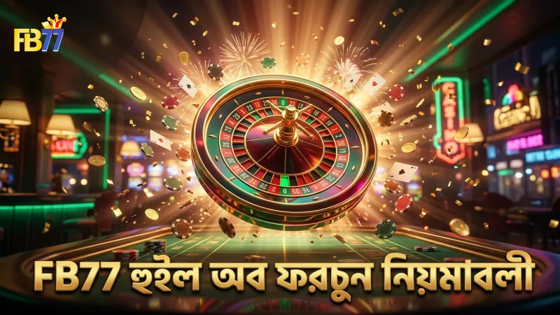 হুইল অব ফরচুন খেলার সঠিক নিয়ম ও কৌশল 1 FB77 প্ল্যাটফর্মে হুইল অব ফরচুনের মূল নিয়মাবলী বুঝুন